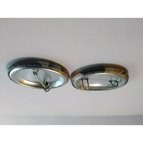 Rocky Horror Picture Show Licensed Brad Riff Raff Buttons Pins Original 1983 Lot - Picture 2 of 4